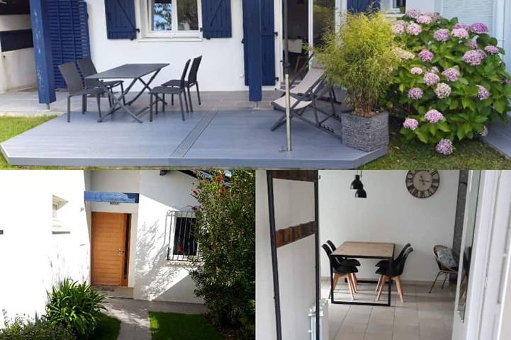 Apartamento para 4 personas, con terraza y jardín en Anglet