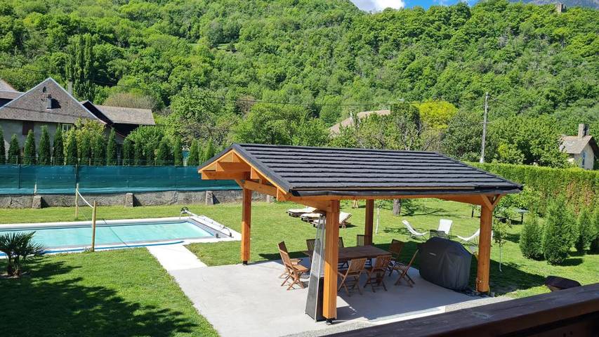 Gîte pour 2 personnes, avec jardin ainsi que piscine et vue à Sainte-Marie-de-Cuines - 3