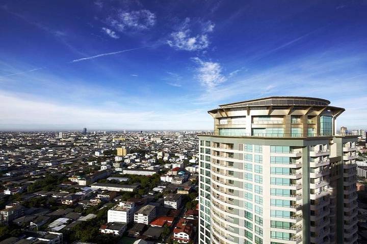 Loft voor 2 personen, with balkon and uitzicht as well as zwembad in Bangkok