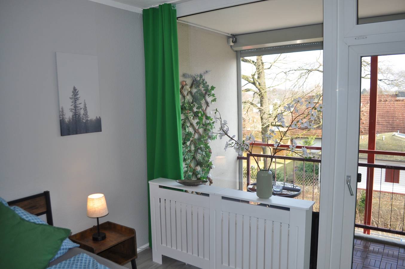 Ganze Wohnung, Ferienwohnung 'Backbordkajüte' mit Balkon und Wi-Fi in Wunstorf, Steinhuder Meer