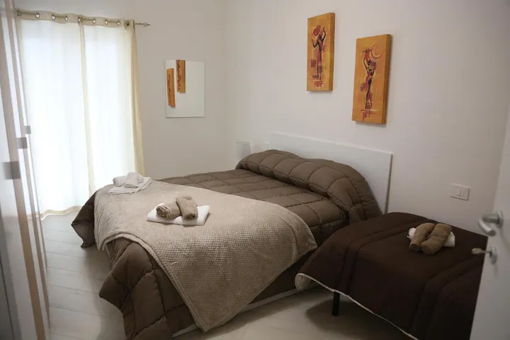 Ferienhaus für 3 Personen, mit Terrasse und Ausblick - 1