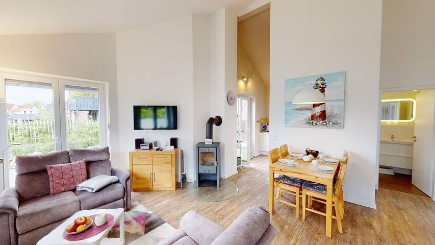 Strandhaus für 4 Personen, mit Garten in