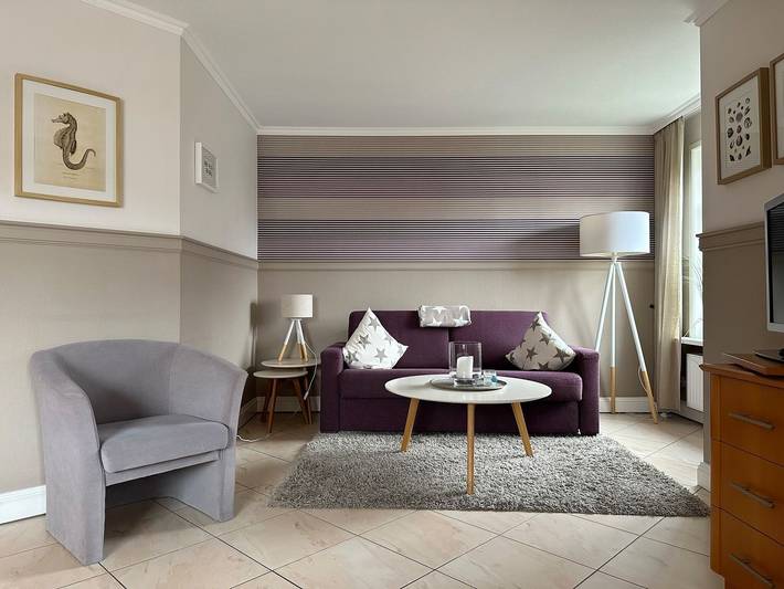 Ferienwohnung für 4 Personen, mit Balkon und Sauna sowie Pool - 1