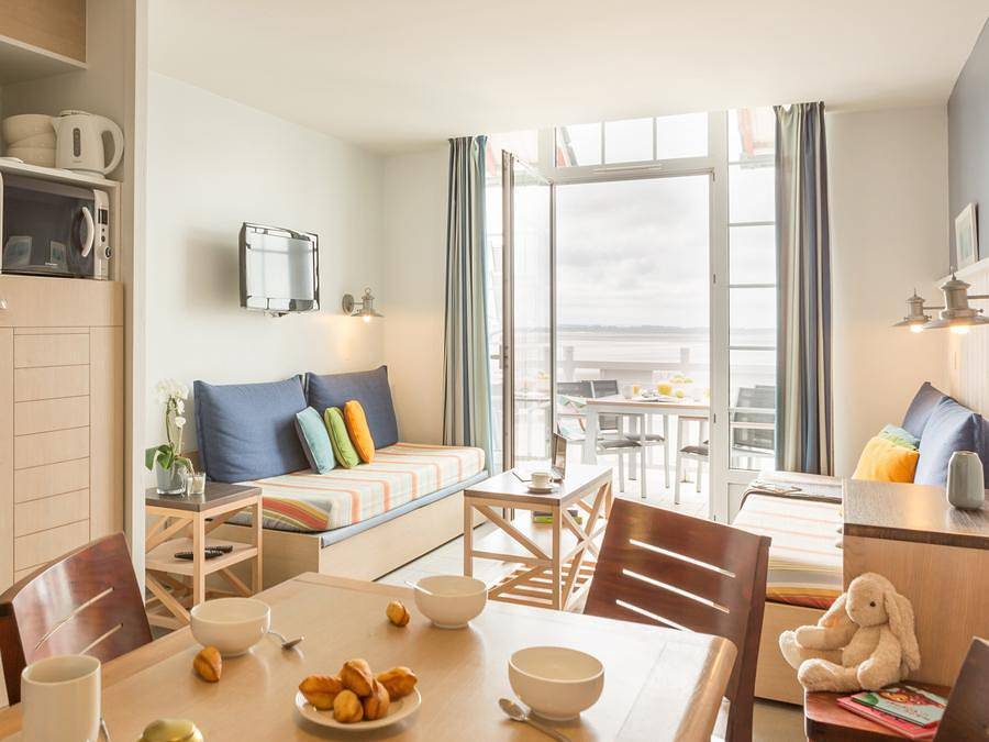 Pierre & Vacances Premium Résidence de la Plage - Wohnung 6 personen - - 2 Schlafzimmer - Duplex - Meerblick in Le Crotoy, Abbeville und Umgebung