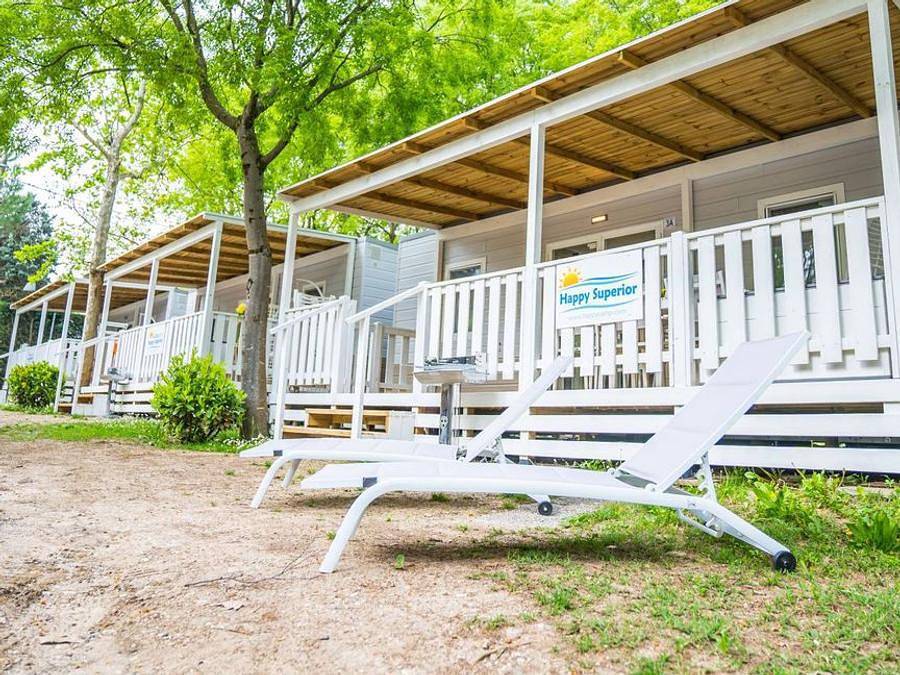 Butterfly Camping Village - Mobilhome 7 personas - Feliz Superior in Peschiera del Garda, Montañas Garda
