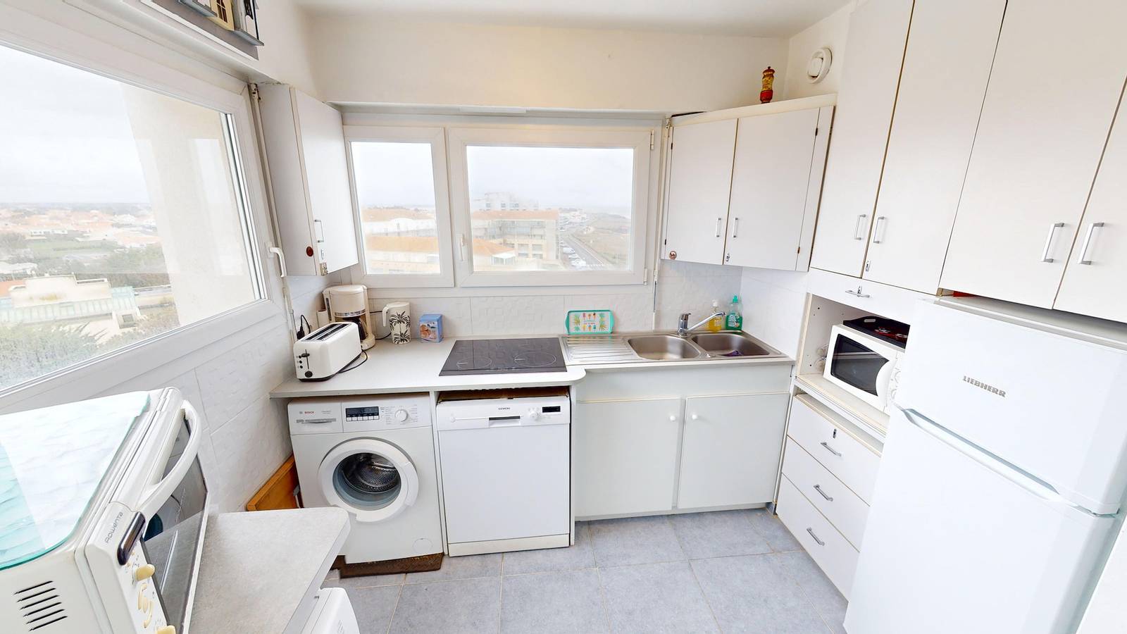 Appartement entier, Plein Sud magnifique vue 180 degrés face mer in Saint-Hilaire-de-Riez, Vallée de la Loire