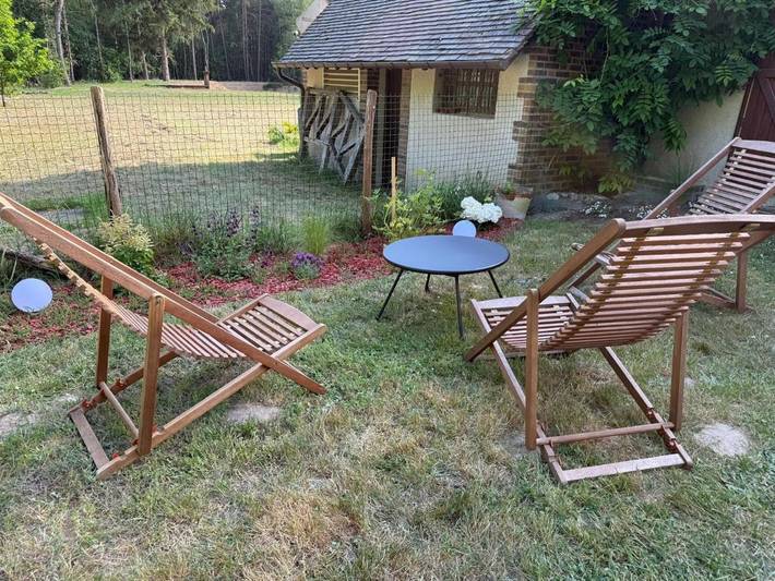 Location de vacances pour 4 personnes, avec piscine ainsi que jardin et vue à Chaumont-sur-Tharonne - 4