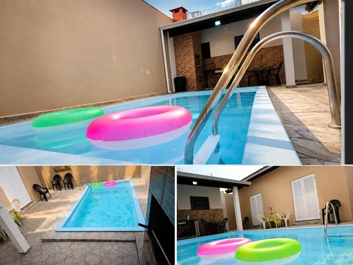 Casa de vacaciones para 16 personas, con balcón además de piscina y vistas - 1