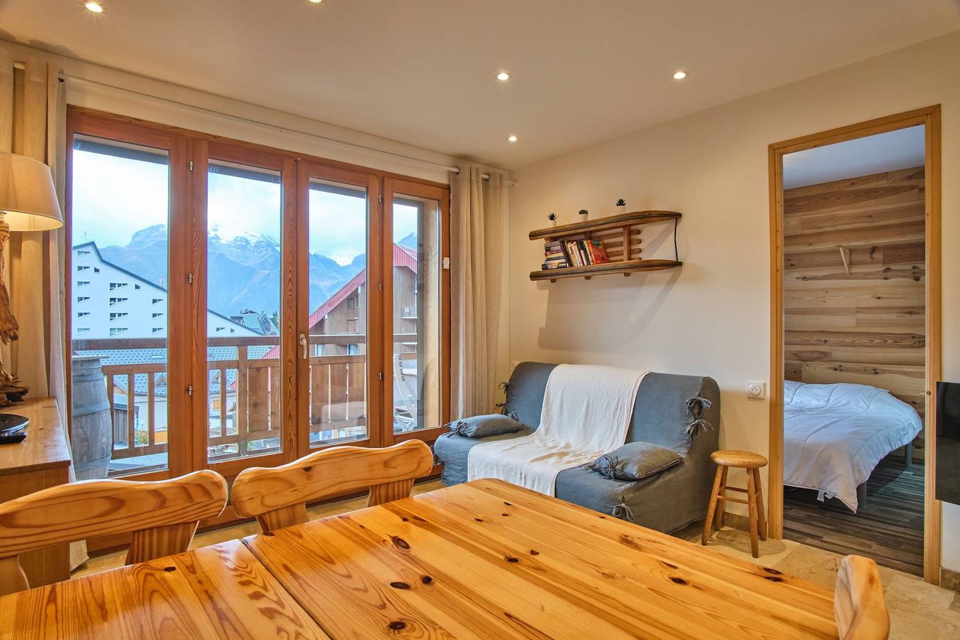 Appartement entier, Appartement "Résidence 17" avec vue sur la montagne et balcon in Mont-de-Lans, Les Deux Alpes