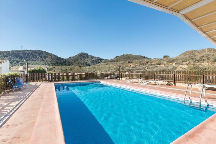 Chalet para 4 personas, con Jacuzzi y Jardín en Provincia de Murcia