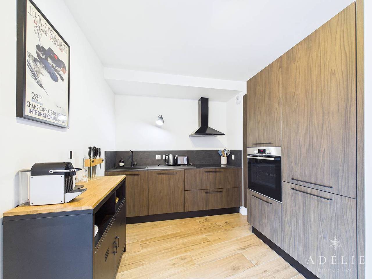 Ganze Ferienwohnung, Apartment with 2 bedrooms sleeping 4 people in a brand new residence in La Rosière, Montvalezan