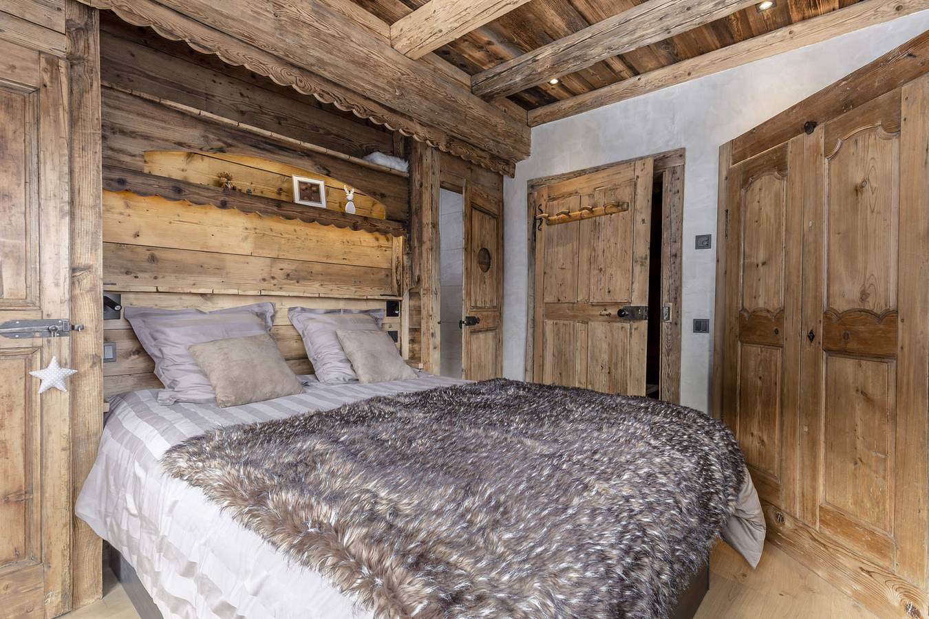 5* chalet, warm and sophisticated, panoramic view, Spa (Familylodge) in La Clusaz, Annecy und Umgebung