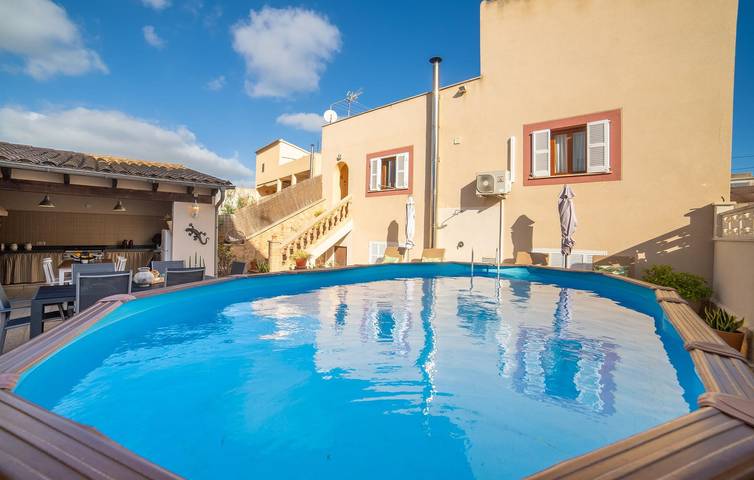 Acogedor apartamento con piscina, aire acondicionado y barbacoa cerca de la playa de Son Moll in Capdepera, Mallorca Este