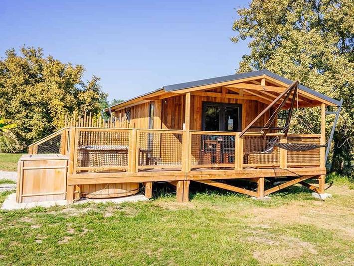 Chalet pour 2 personnes, avec sauna en Gironde - 2
