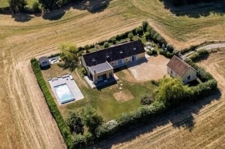 Cottage pour 9 personnes, avec jardin à Le Gué-de-la-Chaîne