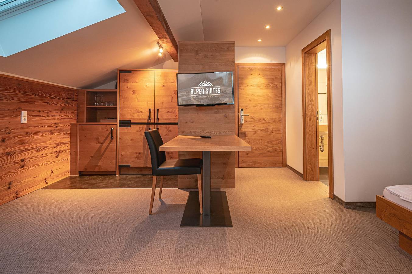 Apartamento de férias inteiro, Studio Family, Dusche/Bad, Wc, Wohn-/Schlafraum in Rätikon mountain range, Brand