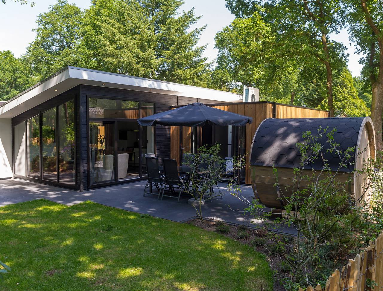 Park Berkenrhode — Bos Lodge 75 Eco 6 persons with Sauna in Hoge Veluwe