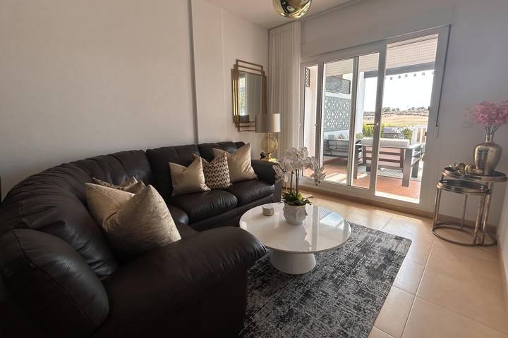 Apartamento vacacional entero, Apartamento de vacaciones para 4 personas con terraza in Alhama de Murcia, Interior de Murcia