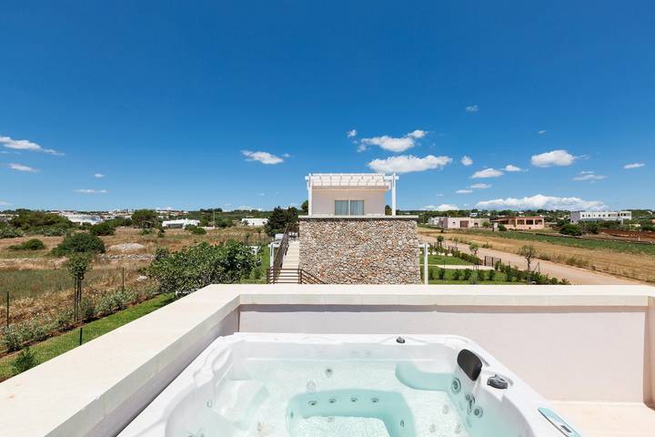 Hotel Perla Saracena - Suite Attico Jacuzzi in Torre Pali, Salve