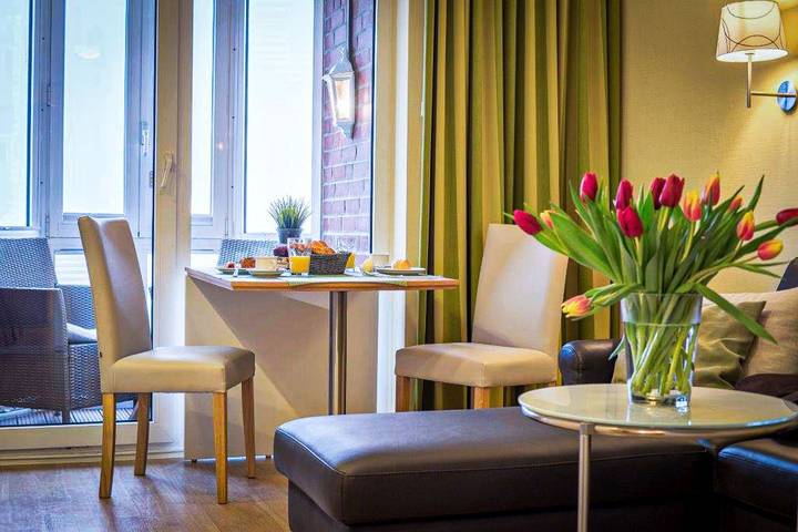 Ferienwohnung für 2 Personen, mit Balkon/Terrasse und Balkon sowie Sauna in Sahlenburg - 4