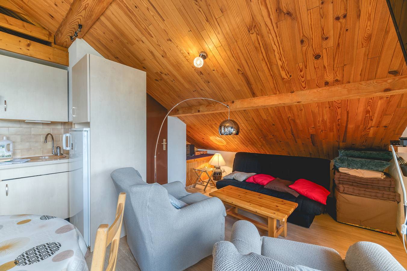 Appartement entier, Appartement 'La Meije 9' avec vue sur montagne et balcon in Villard-Reculas, Parc national des Écrins