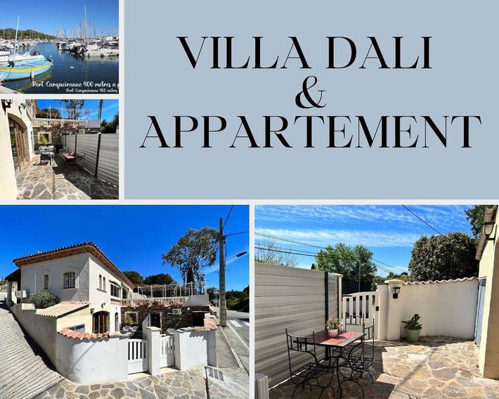 Gîte pour 3 personnes, avec terrasse dans Plage Le Pradon Carqueiranne - 4