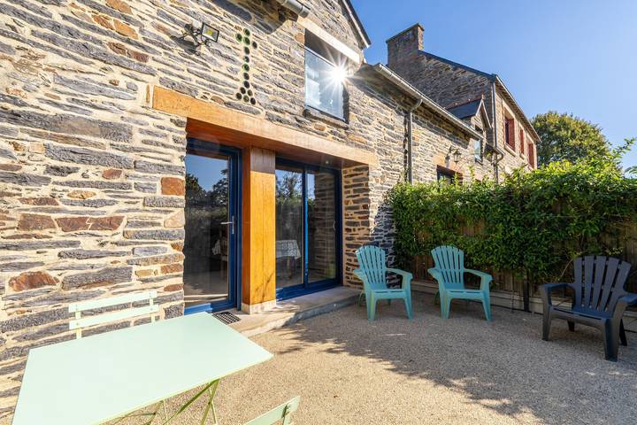 Maison de vacances "4 Pers" avec terrasse privée et Wi-Fi in Saint-Just (Ille-et-Vilaine), Région de Redon