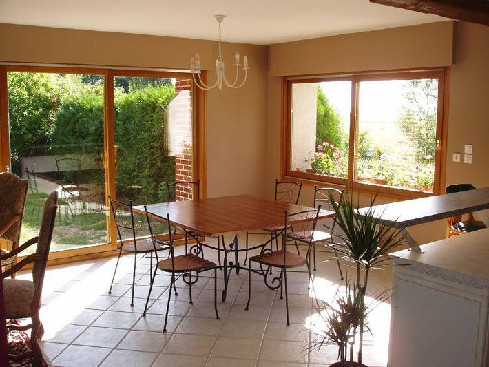 Gîte pour 6 personnes, avec jardin dans l' Aisne - 4