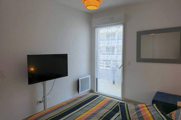 Gîte pour 4 personnes, avec terrasse dans Casino de Valras Plage - 4