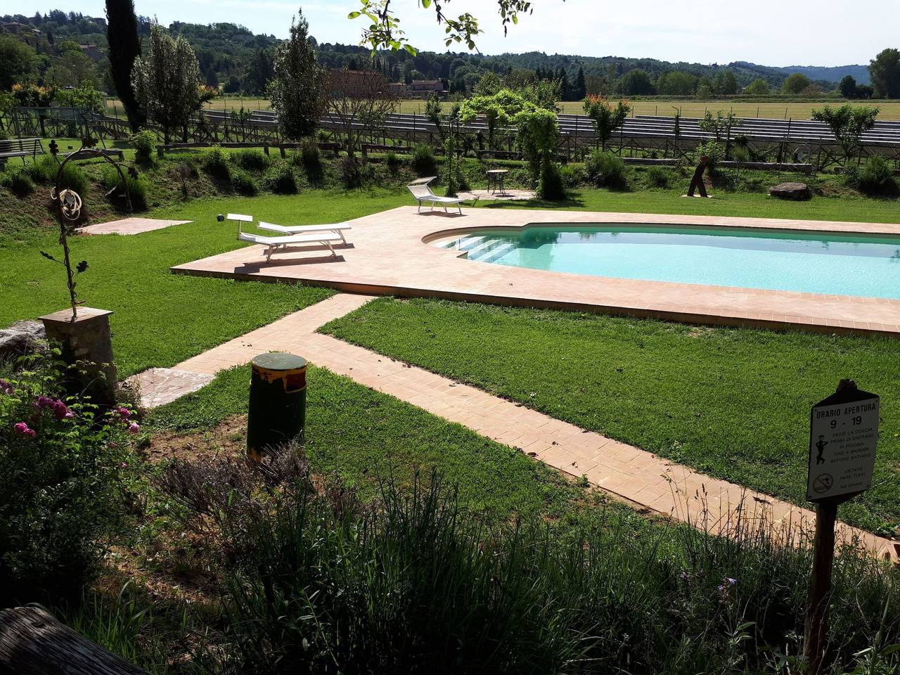 Ganze Wohnung, Wohnung in Santa Maria mit Whirlpool, Grill und gemeinsamem Pool in Monteleone d'Orvieto, Perugia Provinz