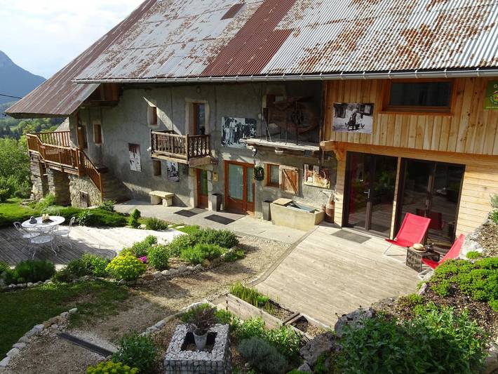 Gîte pour 4 personnes, avec Terrasse et Jardin à La Motte-en-Bauges