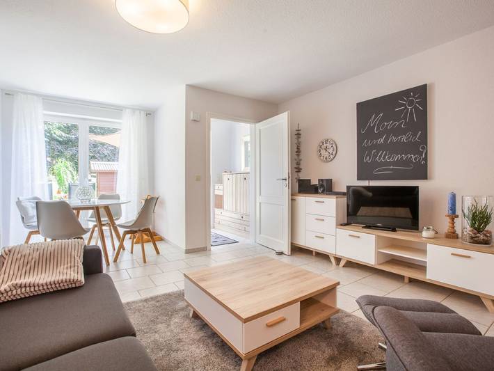 Ferienhaus für 4 Personen, mit Balkon und Terrasse sowie Garten in Dörphof