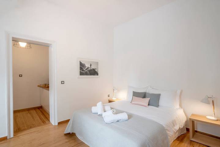 Appartement de vacances pour 4 personnes, avec Jardin