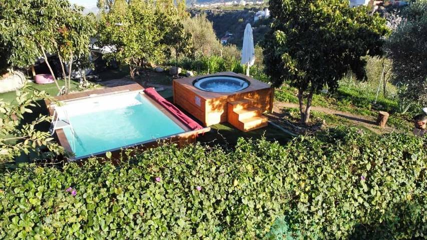 Casa rural para 8 personas, con vistas además de piscina y jardín, Se admiten mascotas en Valsequillo de Gran Canaria - 2