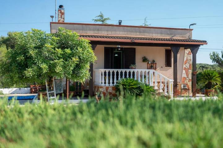Casa vacanza per 3 persone, con Balcone e Terrazza nonché Giardino e Panorama a Massafra
