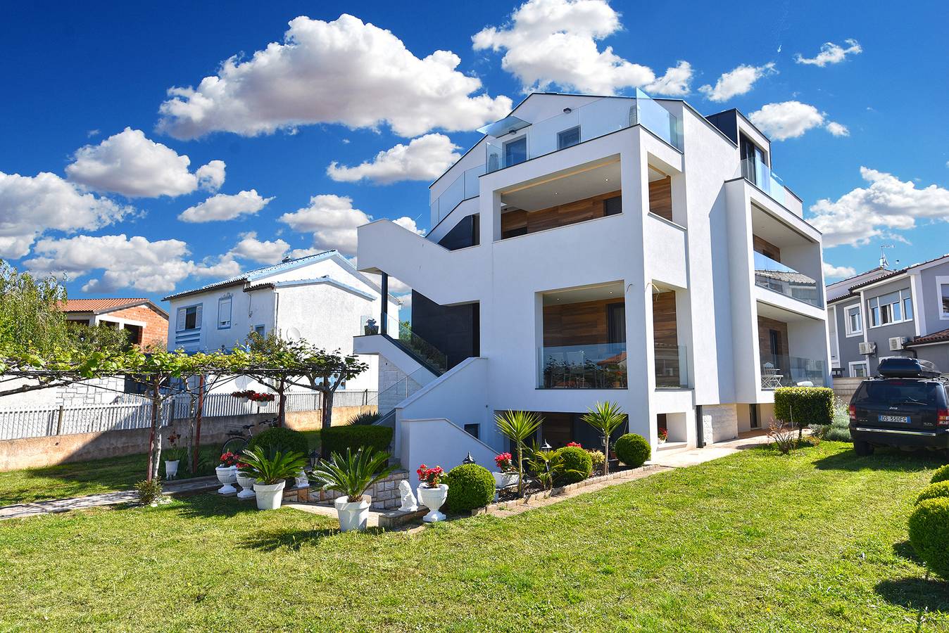 Ganze Wohnung, Ferienwohnung für 7 Personen mit Terrasse in Fazana, Südküste Istrien