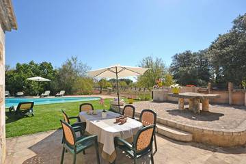 Holiday home in Búger, Majorca Center für 4 