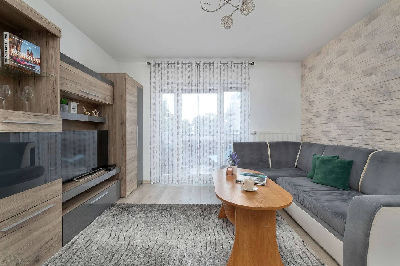Hel leilighet, Family Apartment in Krakow | Balcony and Playground in Kraków, Lille-Polen