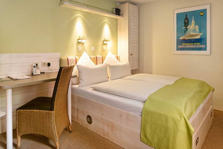 Doppelzimmer Kompakt zur Inselseite - Hotel Rickmers Insulaner in Helgoland