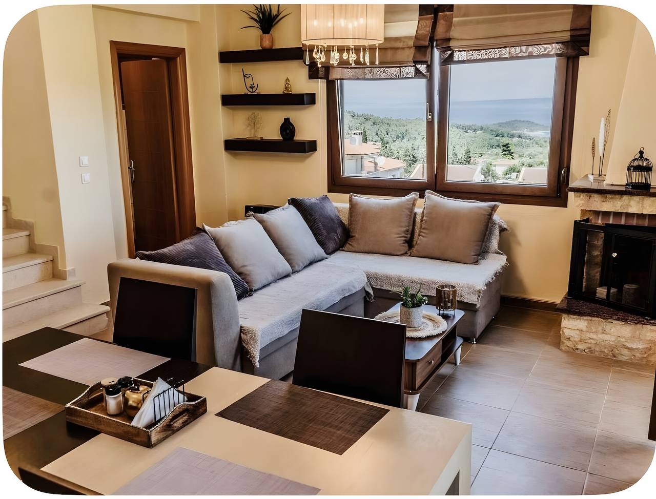 Dom dla 5 osób z balkon in Paliouri, Kasandra