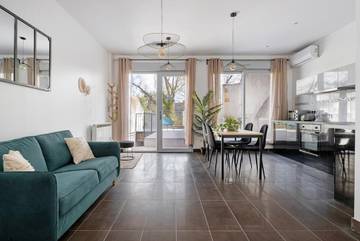 Gîte pour 4 personnes, avec terrasse à Caluire-et-Cuire