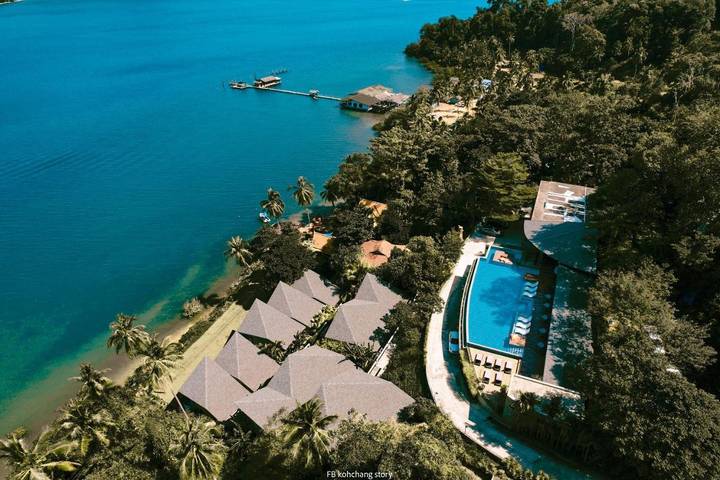Ferienhaus für 2 Personen, mit Garten und Ausblick sowie Pool auf Koh Chang