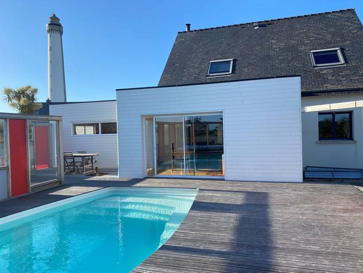 Ganze Wohnung, Ferienwohnung für 2 Personen mit Terrasse in Plouarzel, Brest und Umgebung