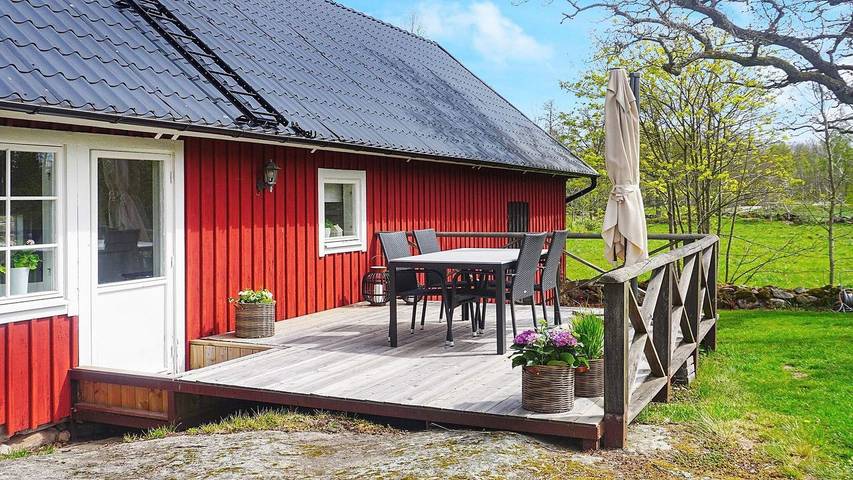 Ferienhaus für 4 Personen, mit Terrasse in Schweden