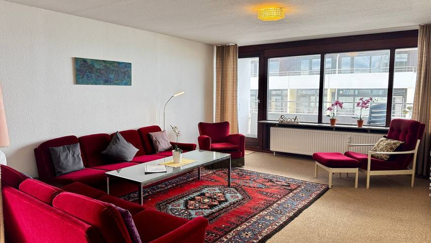 Ganze Ferienwohnung, 3-22, Seeblick, mit 3 Balkonen in Westerland, Sylt (Gemeinde)