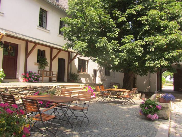 Ferienwohnung für 2 Personen, mit Garten und Pool sowie Sauna in Berg (Oberfranken)