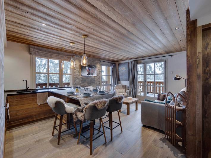 Gîte pour 6 personnes, avec piscine dans Arc 1950 - 4