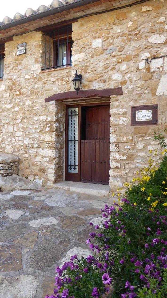 Casa rural para 14 personas, con vistas y terraza, Se admiten mascotas en Alto Maestrazgo