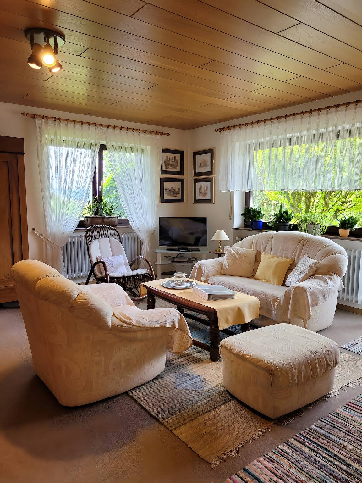 Ganze Wohnung, Ferienwohnung Ritter mit freiem Talblick und privater Terrasse in Oberharmersbach, Mittlerer Schwarzwald
