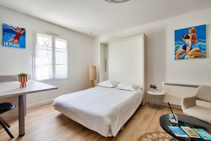 Estudio entero, 150 m puerto de St-Martin-de-Ré, estudio para 2 in Saint-Martin-de-Ré, Isla de Ré